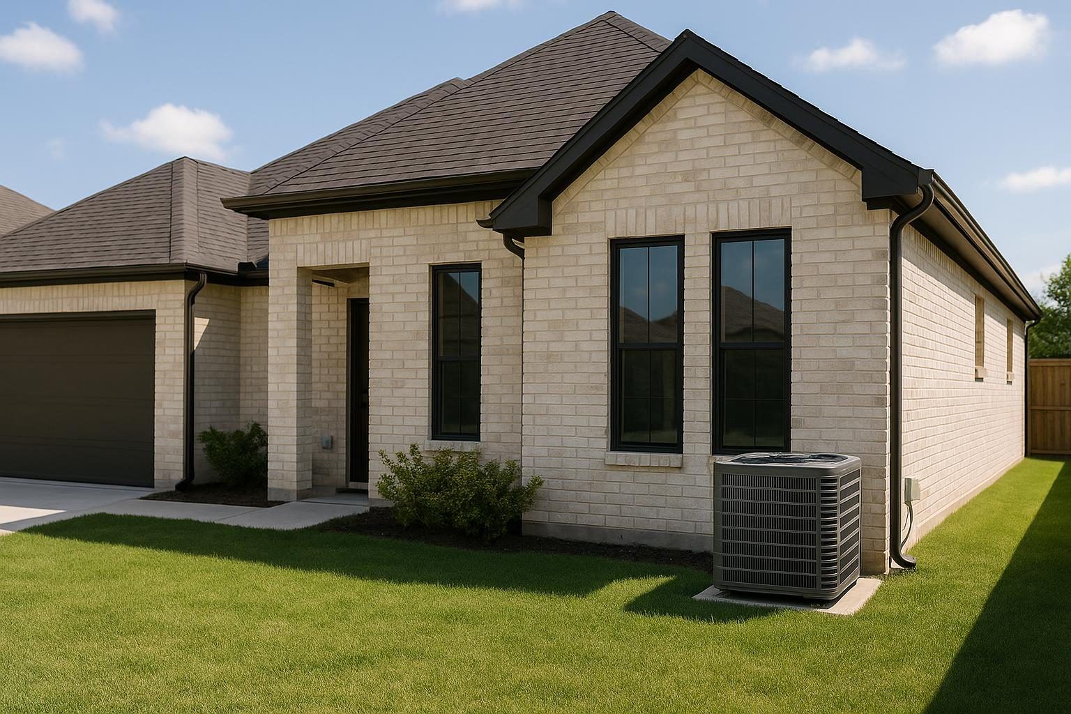 A Dallas home with a comfortable, working HVAC system